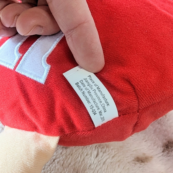 Red M&M Plushie - Picture 6 of 12